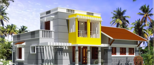 3 bedroom house design in 1500 Square Feet