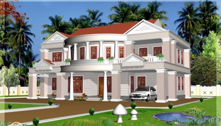 2992 sq.feet big house elevati...